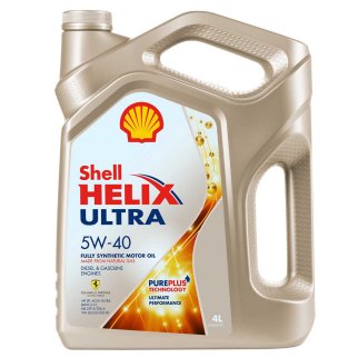 Масло моторное SHELL Helix Ultra SP 5W-40 синтетическое 4 л 550073588/550055905/550052679 фото