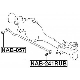 Сайлентблок заднего поперечного рычага фото 2