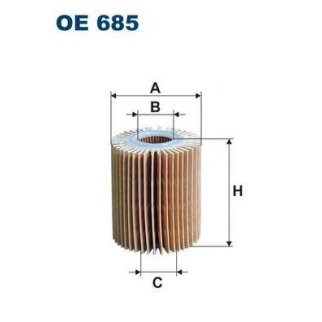 Фильтр масляный FILTRON OE 685 фото