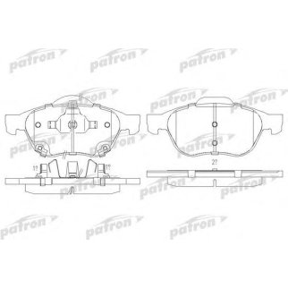 Колодки тормозные дисковые передн TOYOTA: AVENSIS 99-03, AVENSIS Liftback 99-03, AVENSIS Station Wagon 97-03 фото