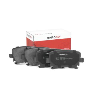 Колодки тормозные задние дисковые к-кт metaco 3010-022 фото