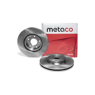 Диск тормозной передний вентилируемый metaco 3050-080 фото