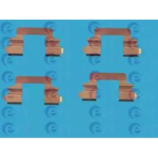 Комплект монтажный тормозных колодок CITROEN: C8 02- LANCIA: THESIS 02-09 PEUGEOT: 807 02- фото