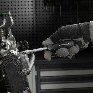 Набор инструмента 1/2" 1/4" пластиковый кейс 88пр. STELS фото 27