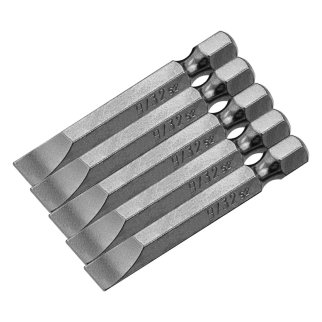 Набор бит, SL9/32"x2", 5 шт.// Denzel фото