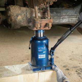 Домкрат гидравлический бутылочный, 32 т, h подъема 260-420 мм Stels 51170 STELS 51170 фото 11