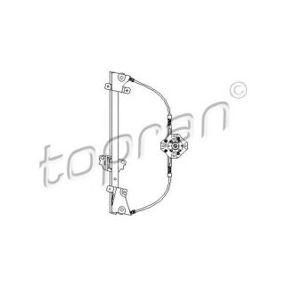 Стеклоподъемник механ. передний левый topran 200035755 фото