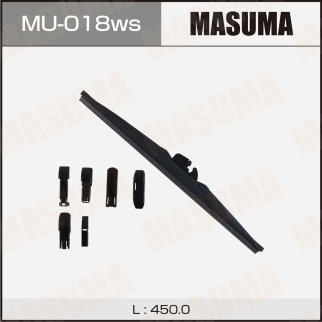 Щетка стеклоочистителя зимняя 450 мм каркасная 1 шт MASUMA Snow Blade MU-018ws фото
