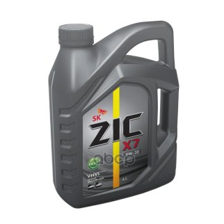 Масло моторное ZIC X7 DIESEL 5W30 синт. 6л фото