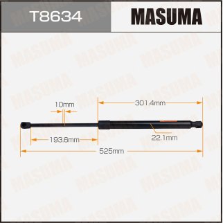 Упор газовый багажника, L525mm MASUMA T8634 фото