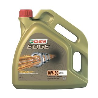 Масло моторное EDGE TITANIUM FST A5/B5 LL01 0W30 синт.4л CASTROL фото