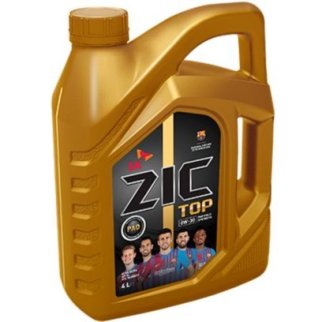 Масло моторное ZIC TOP 0W30 SL A5/B5 синт. 4л фото