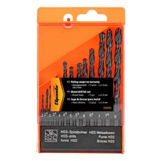 Набор сверл по металлу 13шт. (2-8мм) цил. хвостовик SPARTA фото 8