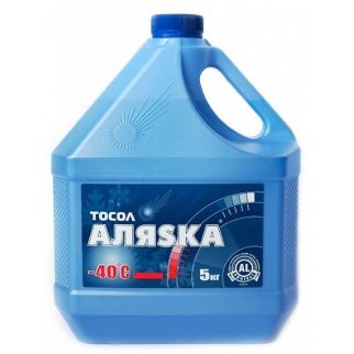 Тосол Аляска А-40 готовый -40C синий 3 кг 5068 фото