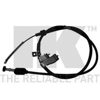 Трос стояночного тормоза задний левый / SUZUKI Baleno (барабанные тормоза) 95~02 фото