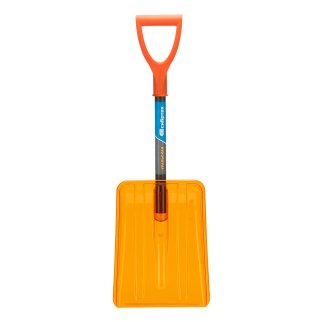 Лопата снеговая поликарбонат 270х360х840мм СВЕРХПРОЧНАЯ , стал. черенок СИБРТЕХ фото 2