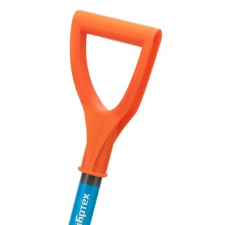 Лопата снеговая поликарбонат 270х360х840мм СВЕРХПРОЧНАЯ , стал. черенок СИБРТЕХ фото 6