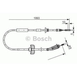 Трос стояночного тормоза BOSCH 1 987 477 819 фото