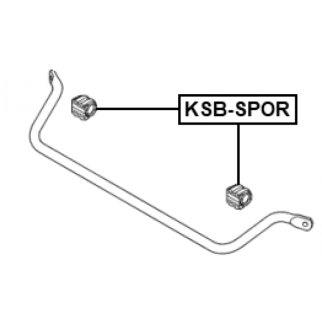 Втулка заднего стабилизатора d20.1 фото 2