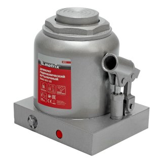 Домкрат бутылочный 50т гидравлический 236–356мм MATRIX фото 2