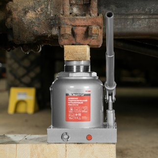 Домкрат бутылочный 50т гидравлический 236–356мм MATRIX фото 11