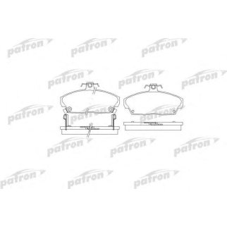 Колодки тормозные PATRON PBP1291 фото