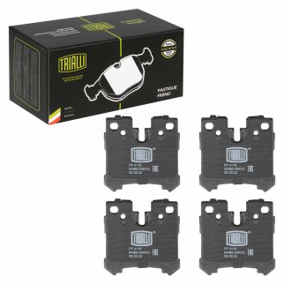 Колодки тормозные задние дисковые к-кт TRIALLI PF 4119 фото 2