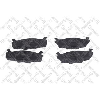 132 010B-SX_колодки дисковые передние! с антискрип. пл. VW Passat 1.6/1.5D 80-84/Golf 1.5/1.6 80-83 фото