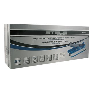 Домкрат подкатной гидравлический 2т 80-380мм LOW PROFILE STELS фото 11