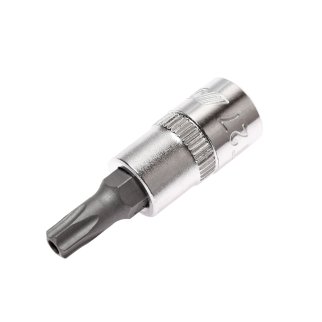 Головка торцевая TORX 1/4" х T27H 37мм с отверстием JTC фото 1