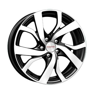 Диск колесный КиК Палермо-оригинал (КС607) 6,5R16 5*100 ET42 d57,1 Алмаз черный [r13932] фото