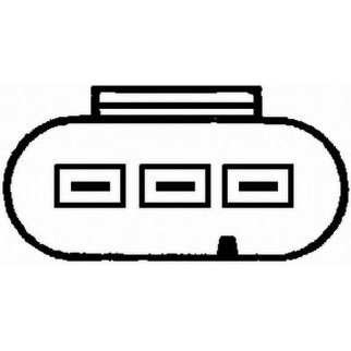 Датчик положения коленвала Hella 6PU 009 163-361 фото