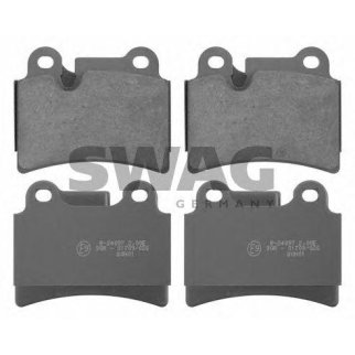 Колодки тормозные задние дисковые к-кт SWAG 30 91 6671 фото