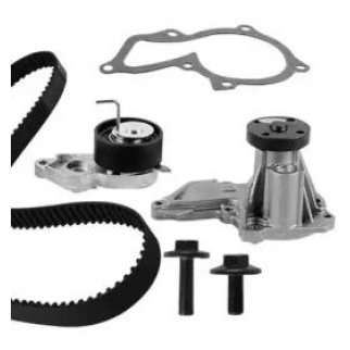 Насос водяной (помпа) + к-кт ремня ГРМ metelli 30-0612-1 фото