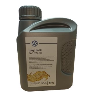 Масло моторное VAG Longlife III 0W-30 синтетическое 1 л G VWR52195M2 фото