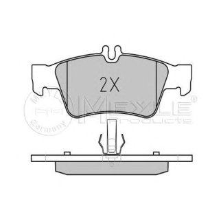 Колодки MERCEDES W211,220 WVA23335 фото