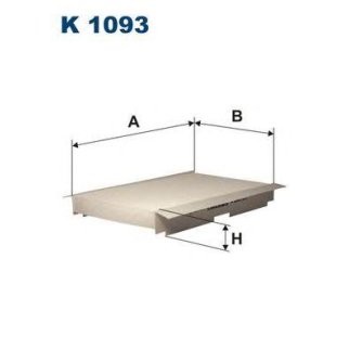 Фильтр салона FILTRON K 1093 фото