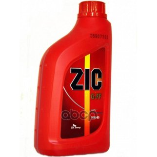 Масло трансмиссионное ZIC G-FF 75W85 GL-4 1л фото