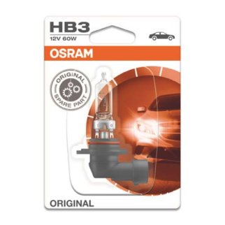 Лампа 12V HB3 60W P20d OSRAM ORIGINAL LINE 1 шт. блистер 9005-01B фото