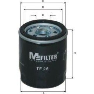 Фильтр масляный M-Filter TF28 фото