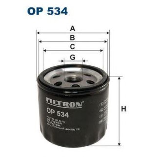 Фильтр масляный FILTRON OP 534 фото
