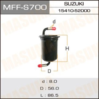 Фильтр топливный Masuma MFF-S700 фото