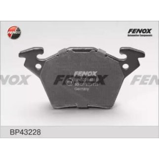 Колодки тормозные задние дисковые к-кт Fenox BP43228 фото