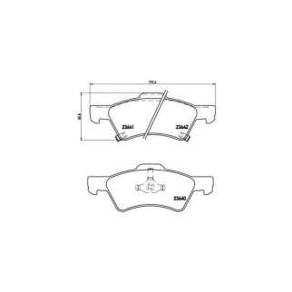 Колодки торм.пер. фото