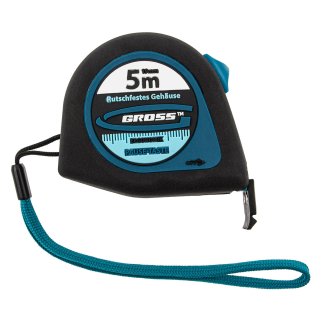 Рулетка 5м 19мм Ergonomisch магнитный обрезиненный зацеп GROSS фото 2
