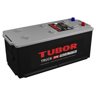 Аккумуляторная батарея TUBOR TRUCK 6СТ190 (+слева(3)) 513х225х218 1200A фото