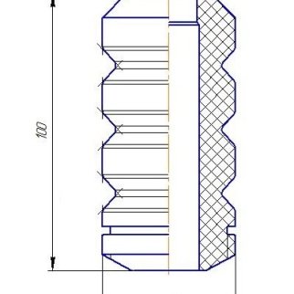 Отбойник амортизатора TRIALLI BC 0132 фото 3
