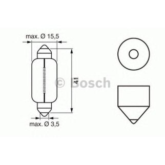 Лампа BOSCH 1 987 302 230 фото