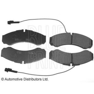 Колодки зад.NISSAN CABSTAR 06-13/NT400 CABSTAR 14=> фото