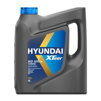 Масло моторное Hyundai Xteer HD Ultra CJ-4 10W-40 синтетическое 4 л 1041006 фото